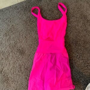 One worn once!!!!!😇😇😇 Amazon hot pink running onzie